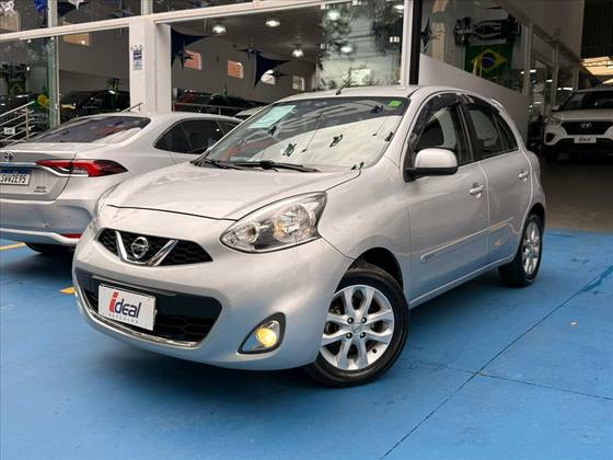 NISSAN MARCH 1.6 SV 16V FLEX 4P MANUAL NISSAN MARCH 1.6 SV 16V FLEX 4P MANUAL